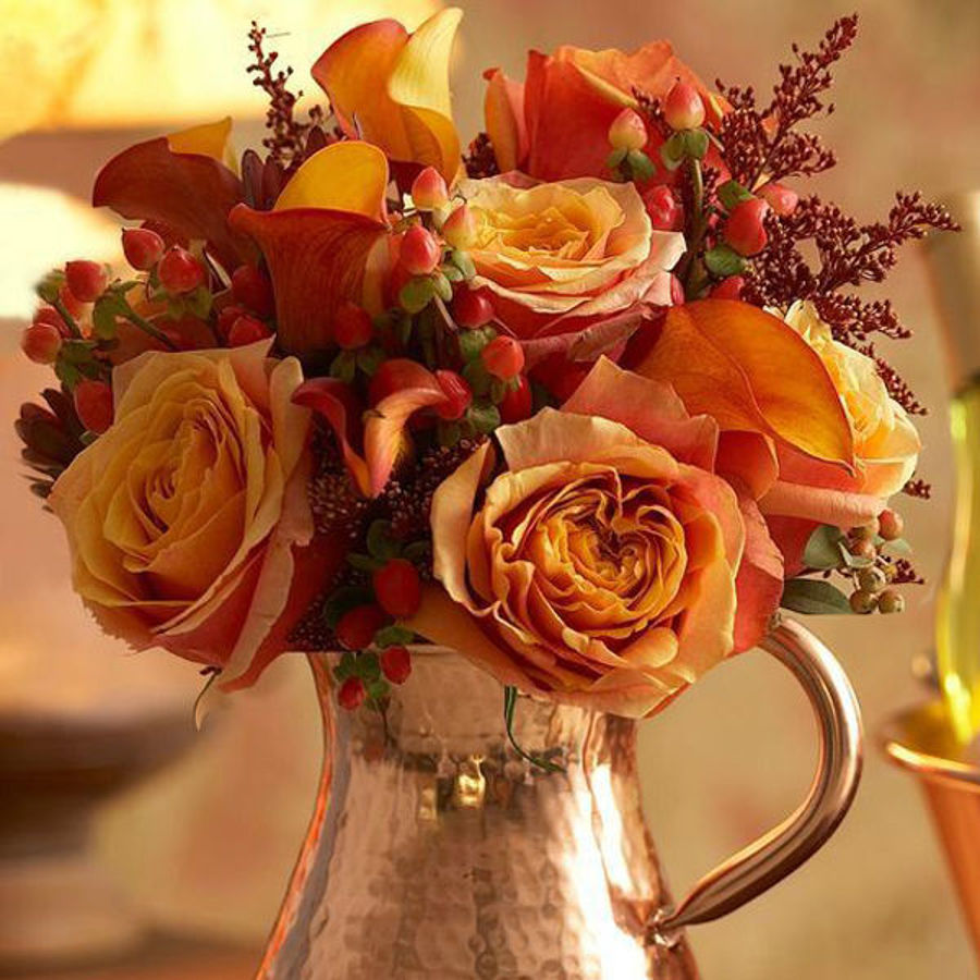 Quick & Easy 20-Minute Autumn Flower Arranging Ideas